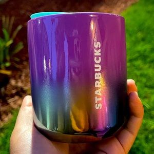 Starbucks Purple Blue Mug Summer 2021 Release